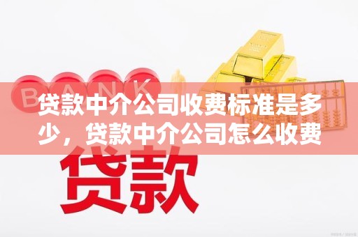 贷款中介公司收费标准是多少，贷款中介公司怎么收费