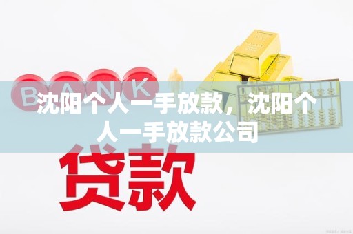 沈阳个人一手放款，沈阳个人一手放款公司