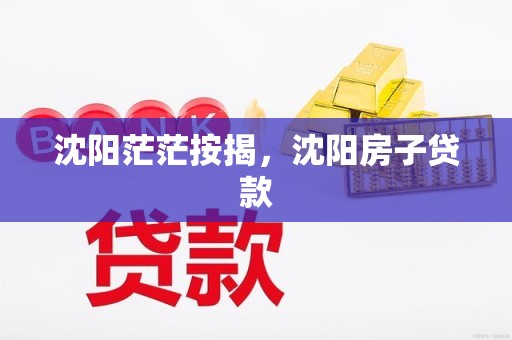 沈阳茫茫按揭，沈阳房子贷款