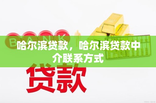 哈尔滨贷款，哈尔滨贷款中介联系方式