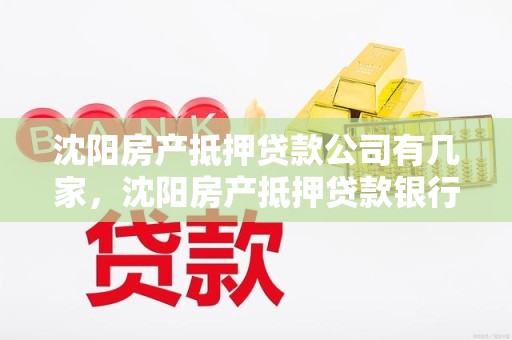 沈阳房产抵押贷款公司有几家，沈阳房产抵押贷款银行